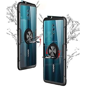 KONEE Custodia Compatibile con Oppo Reno, 【360°Ring Compatibile con Supporto Magnetico per Auto】 【Morbido Silicone… - immagine 6
