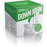 Down John Once-A-Year Septic Tank Treatment, Live Bacteria Enzyme Cleaner | 1 Year Supply, Improves Drain Field Absorption, Cleans Septic Lines, Odor Neutralizer, Septic System Treatment