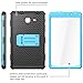Galaxy Tab A 7.0 Case, [Heavy Duty] i-Blason Samsung Galaxy Tab A 7 2016 Armorbox [Dual Layer] Hybrid Full-body Protective Kickstand Case with Front Cover and Built-in Screen Protector (Blue)