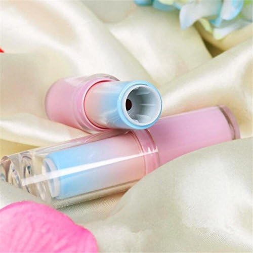 Aiweikang Homemade Container 12.1 Diameter DIY Lip Balm Tube Gradient Pink Empty Lipstick Tubes DIY Cosmetic Tubes