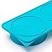 MeisterBurger Silicone Burger Press - Non-Stick FDA Approved Burger Patty Mold Set - Perfect Patties Maker - Freezer Container, Baby Food Storage - Dishwasher Oven Safe, Kid Friendly - [Set of 2]