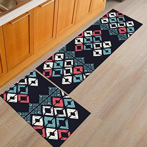 WONNA Kitchen Mat Anti-Slip Bathroom Carpet Home Entrance Hallway Doormat Wardrobe Balcony Area Rug Easy Clean Absorbent Mat
