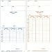 Acroprint 09-9110-000 Model ATR121 Weekly/Biweekly Time Cards, Replacement Time Cards for the ATR120 Electronic Time Clock, Cards are Printed on One Side for Weekly Pay Period, Biweekly on the Other