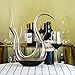 Le Sens Amazing Home Swan Wine Decanter 100% Hand Blown Lead-free Crystal Glass, Prepackaged Red Wine Carafe, Mother's Day Wine Gift, Wine Accessories, Gift Box Wrapped and Free Cleaning Beads Set