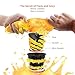 Homgeek Juicer Slow Masticating Juicer Extractor, Cold Press Juicer Machine, Quiet Motor and Reverse Function, with Juice Jug and Brush to Clean Conveniently, High Nutrient Fruit and Vegetable Juice (Sliver)