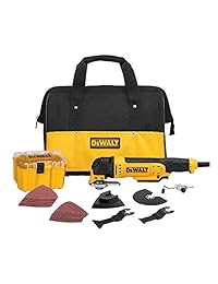 Kit de herramientas de oscilación con cable para múltiples materiales DeWalt DWE315K