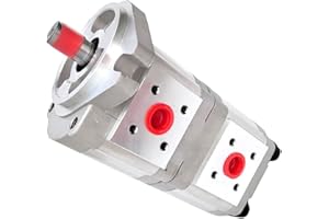 cxemsetix 19.05mm HGP-33A-F6/6R Replacement Hydraulic Double Gear Pump