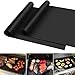 Kainnt BBQ Grill Mats,3PACK BBQ Grill Mats Up to 400% Thicker+Silicone Oil Brush,16