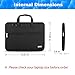Hseok Laptop Shoulder Bag 15 15.6 16 Inch Briefcase, Compatible MacBook Pro 16 inch 2025-2019 M4 M3 M2 M1, Mac 15.4