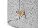 Kasefox Felt Storage Bin - Natural Tan Suede Ties - Premium Grey Felt Organizing Basket for Home, Office, Nursery, Toys, Dorm, Closet – Fits in Cube Storage Shelves - Medium