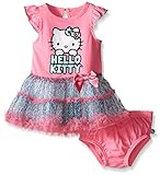 Hello Kitty Baby Girls' Dress Set, Multi-Color, 18 Months