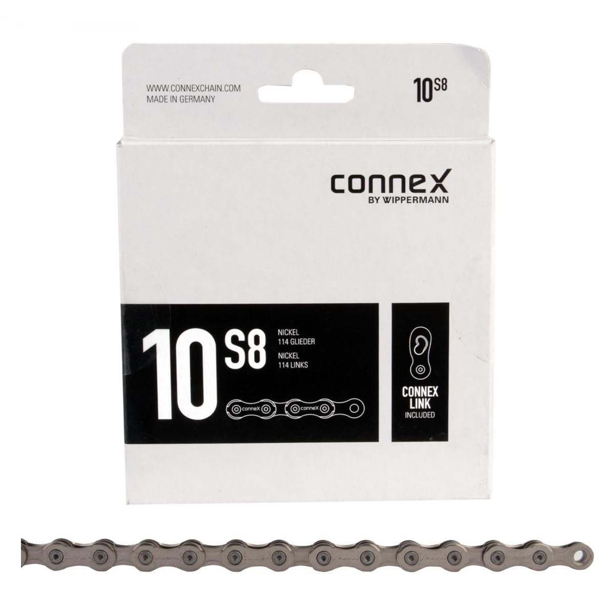 Wippermann Connex Chain 10S8 10 Speed Nickel- Silver