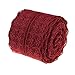 vLoveLife 2 Rolls (10 yards/ Each) Lace Roll Burgundy Lace Ribbon Vintage Floral Lace Trimming Bridal Wedding Lace for Decoration Crafts