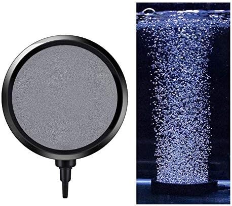 Air Stone Disc,1 PCS Aquarium Bubble Disk/Air difusser Bubble Diffuser 10.7CM Pond Pump Hydroponics Decor replacement for Decorative Hydroponics Aquarium Fish Tank Pump