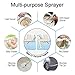 atalawa Bidet Sprayer For Toilet, Handheld Shattaf Bidet Spray for Toilet, Stainless Steel Cloth Diaper Sprayer Kit, Adjustable Water Pressure Bidet Attachment for Washing