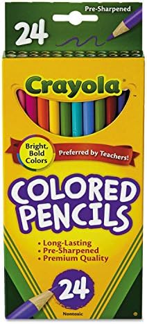Crayola Merchandise – Crayola – Pencils Lengthy Cannon Woodcase Colour, 3.3mm, 24 Assorted Colours / Set – Offered as 1 Set – Presharpened Factors. – Vivid colours and easy Laydown. – Comprised of reforested wooden.