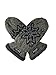 Bruceriver Women Snowflake Knit Mittens with Warm Thinsulate Fleece Lining (Taupe Grey, L)