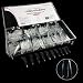BeYou Clear Long Stiletto 500pcs Artificial Fake Nail Tips,10 Sizes 28512 For Nail Salon
