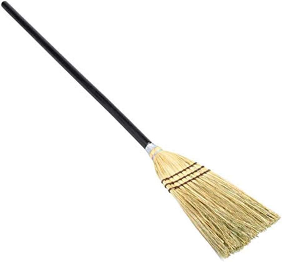 Lobby Corn Broom, Wood Handle, Brown (Limited Edition)