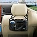 Lavievert Functional Stroller Organizer Diaper Bag Back Seat Car Organizer with Bottle Holders for Traveling or Outings