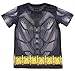 Batman Youth Boys Sublimated Cape Costume T-shirt (Large), White