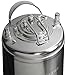 New Kegco 5 Gallon Home Brew Ball Lock Keg with Strap Handle Homebrew Beer and Soda