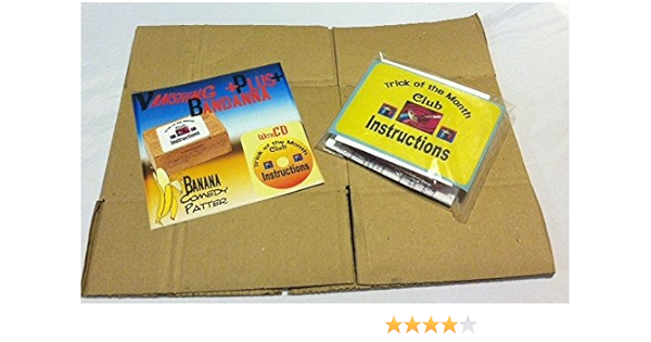Amazon Com Vanishing Bandana With Cd Plus Finally A Climax To A Funny Classic Trick Toys Games