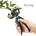 GORCHEN Garden Grafting Pruning Pruner Tool Kit Set Plant Branch Twig Vine Fruit Tree Graft Cutting Scissors Shear Omega-Cut U-Cut V-Cut with Grafting Tapethumb 3