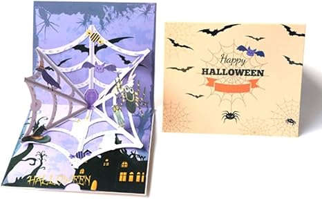 ハロウィンカード紙ポップアップカード3dアップスパイダーweb挨拶カボチャとゴーストパーティーの招待状手作りの子供用ママパパ ホーム キッチン Amazon Co Jp ハロウィンカード紙ポップアップカード3dアップスパイダーweb挨拶カボチャとゴーストパーティーの招待状手作りの子供用ママパパ ホーム キッチン Amazon Co Jp
