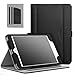 MoKo Case Fit iPad Mini 3/2/1, Slim Folding Stand Folio Cover Case Compatible with Apple iPad Mini 1/Mini 2/Mini 3, with Auto Wake/Sleep and Document Card Slots, Multiple Viewing Angles, Black