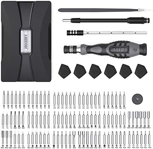 JAKEMY Präzisions-Schraubendreher-Satz, 116 in 1 Reparatur-Werkzeugsatz Elektronik-Magnet-Treiber-Satz für iPhone… – Bild 5