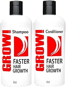 Grow Hair Faster With Grow Hair Growth Shampoo And Conditioner