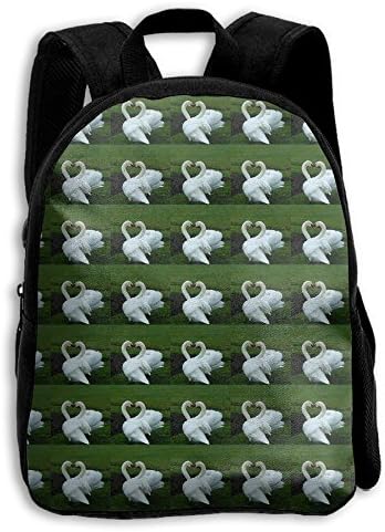 Kids Swan Lover Popular Printing Toddler Pre School Backpack Bags Lightweight