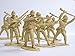 The Zulu War - British Infantry At Rorke's Drift Plastic Army Men: 16 piece set of 54mm Figures - 1:32 Scale