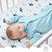 Luxurious Elephant Baby Crib Bedding Sets for Boys by Cocoon - Let Your Little One Sleep Like an Angel - Organic Cotton 3-Piece Nursery Set Including Fitted Sheet, Comforter & Crib Skirt (Set of 3)