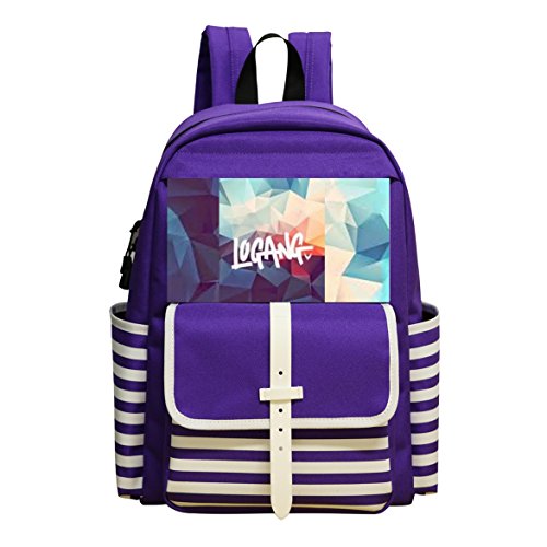 Boys &amp; Girls School Backpack Logan Children Student Shoulder Bag