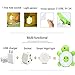 Marswell Led Nightlight Charging Plug, Turtle Wall Night Lamp Charger Station with Voice Sensor, Light Sensor