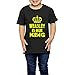 YFF 2-6 Years Old Fashion Children Harry Potter Weasley Is Our King Tshirt