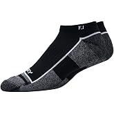 FootJoy Men's ProDry Low Cut Socks, Black, Fits-Shoe Size 7-12