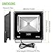 LE 50W RGB LED Flood Light,Dimmable, 16 Colors Change, 4 Modes with Remote Control, Waterproof IP66, LED Security Light, Wall Washer Light,US 3-Plug, for Indoor, Outdoor, Garden, Yard, Party