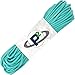 Paracord Planet - Genuine Type III 550 Paracord Nylon Colors Multiple Sizes – 550 LB Tensile Strength (Turquoise, 100 feet)