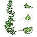 E-HAND Artificial Hanging Vine Leaf Garland Ivy Flower Fake Silk Leaves Greenery Wedding Kitchen Wall Garden Foliage Home Outdoor Party Festival Decor Wholesale 84 Ft