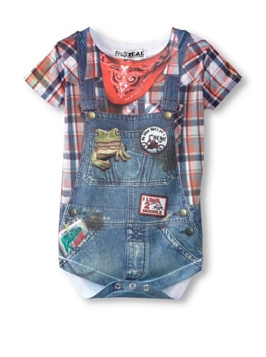 Hillbilly Farmer Romper Infant Costume
