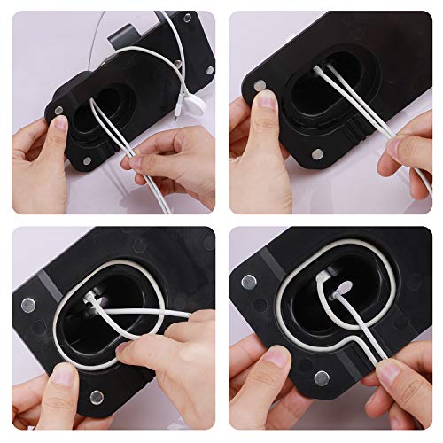 Co-Goldguard Phone Stand 3 in 1 Charging Station Compatible with iPhone Airpods Apple iWatch Series 5/4/3/2/1, iPhone 11/11 Pro/11 Pro Max/X/XR/8 Plus Grey