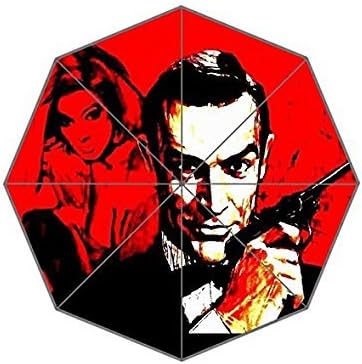 James Bond Pattern Print Custom Faltbaren Schirm Wind Regen Floding Reisen Regenschirm Wind Amazon De Sport Freizeit