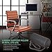 Viteps Lumbar Support Pillow Memory Foam Lower Back Cushion with Adjustable Straps Perfect for Computer – Office Chair – car seat/Breathable Machine Washable Cover (Firm Roll)…