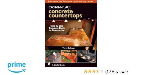 Cast In Place Concrete Countertops A Guide For Craftsmen English
