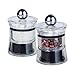 RC Pro Salt & Pepper Grinder Portable Manual Salt and Pepper Mill for Barbecue Super Mini Mill Style, Set of 2