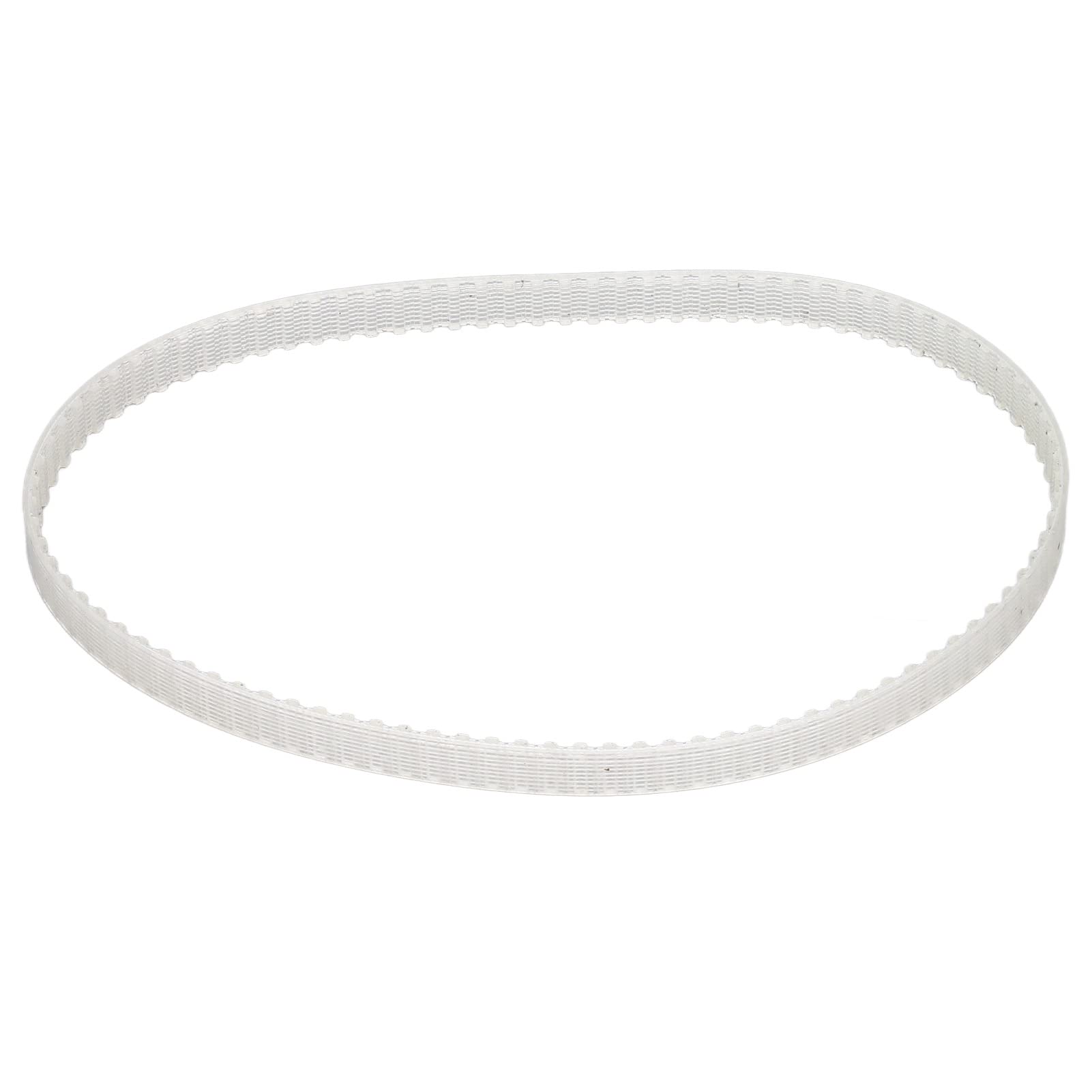 Fafeicy 94 Tooth Mini Lathe Drive Belt 1.5m Polyurethane Transparent Replacement Transmission Belt for Lathe Machines Tool Accessory