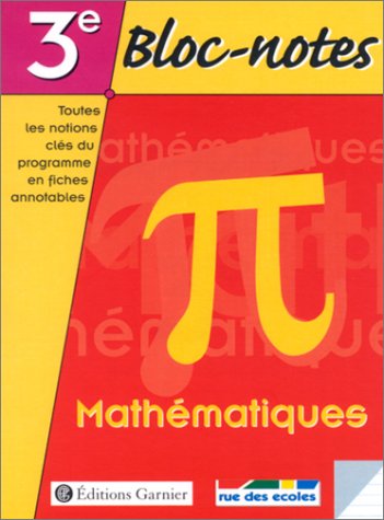 Mathématiques, 3e